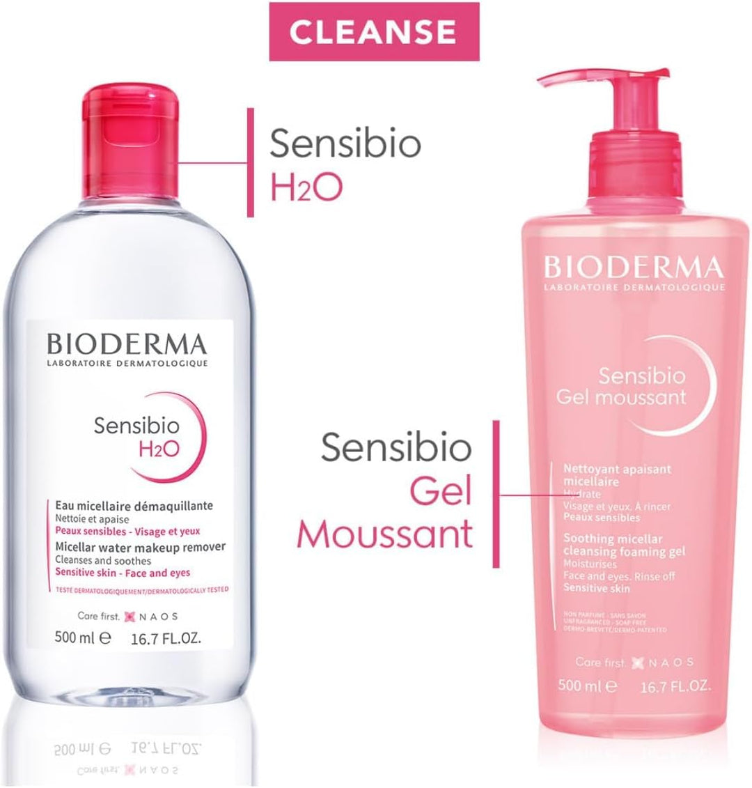 Bioderma | Sensibio H2O 500ml | Agua Micelar Piel Sensible