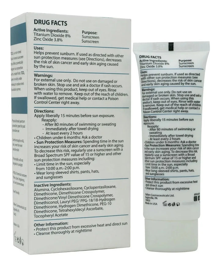 Tizo 2 | Protector Solar Facial Mineral con Efecto Mate | 44.4ml