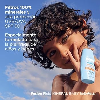 ISDIN FOTOPROTECTOR PEDIATRICS FUSION FLUID MINERAL BABY