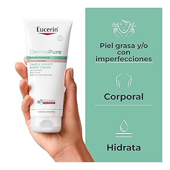 EUCERIN | DERMOPURE TRIPLE EFFECT CREMA CORPORAL | 200 ML
