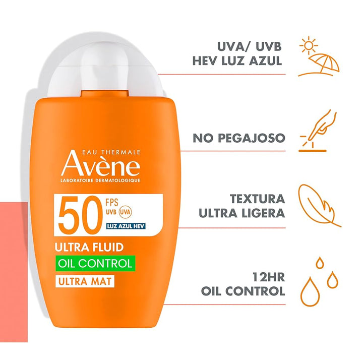 AVENE | ULTRA FLUID ULTRA OIL CONTROL | 50 ML
