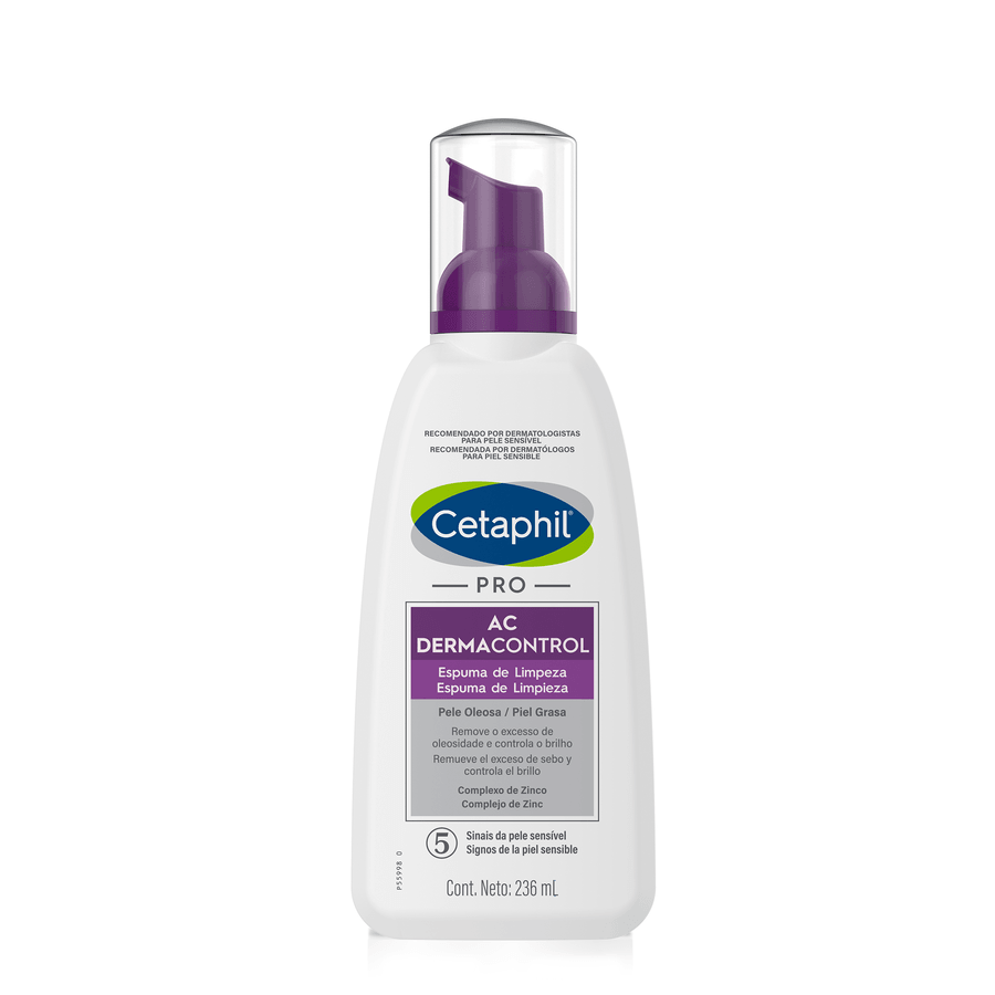 Cetaphil | PRO AC Dermacontrol Espuma de Limpieza 236 ML | Espuma de Limpieza