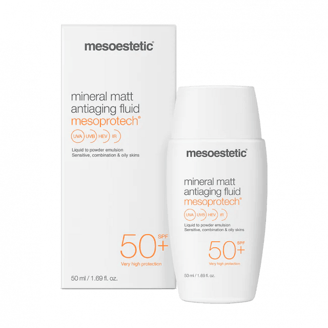 MESOPROTECH MINERAL MATT ANTIAGING FLUID 50+ 50 ML