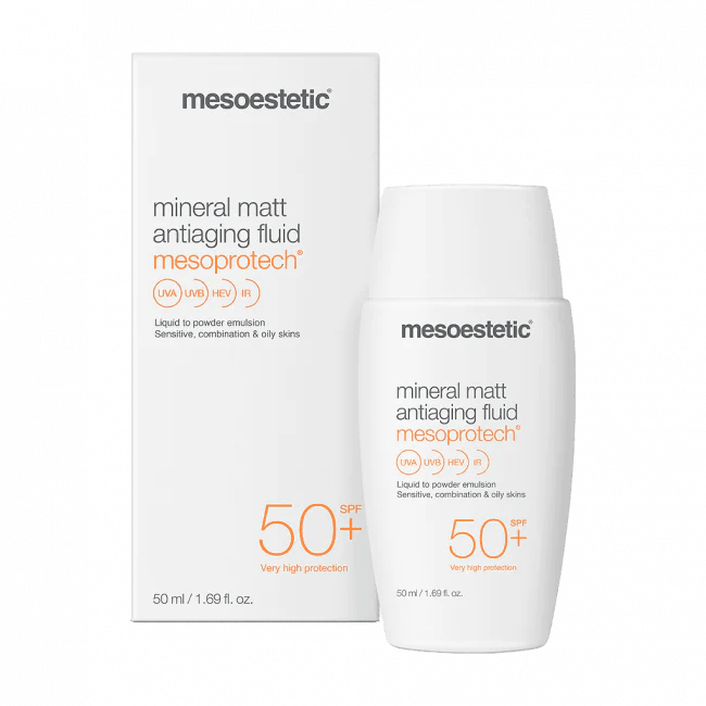 MESOPROTECH MINERAL MATT ANTIAGING FLUID 50+ 50 ML