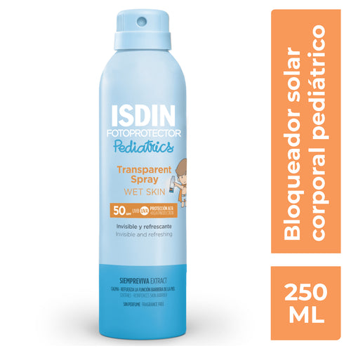 ISDIN FOTOPROTECTOR PEDIATRIC WET SKIN TRANS SPRAY 250 ML