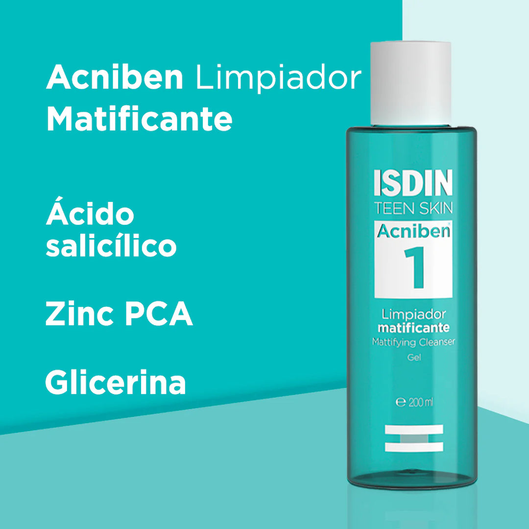 ISDIN ACNIBEN 1 FACIAL CLEANSER GEL | 200ML