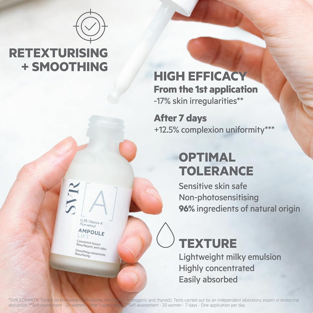 SVR | A Ampoule A Lift 30 ml | Mejora la Textura de la Piel
