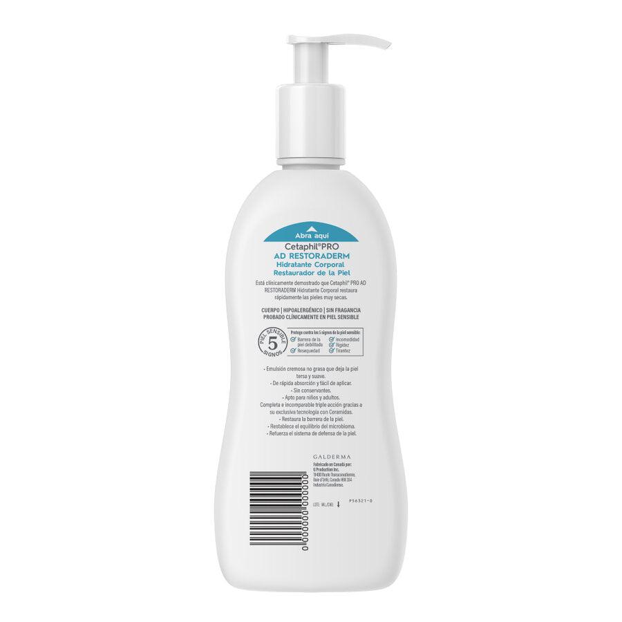 Cetaphil | PRO AD Restoraderm Hidratante Corporal 295 ML | Loción Hidratante