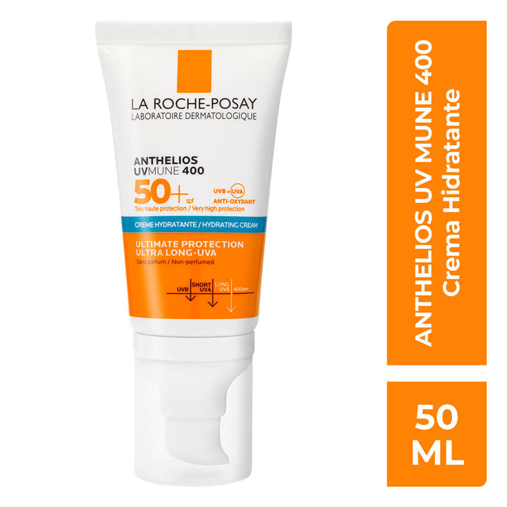 LRP ANTHELIOS FPS 50+ UV MUNE 400 CREMA HIDRATANTE 50 ML