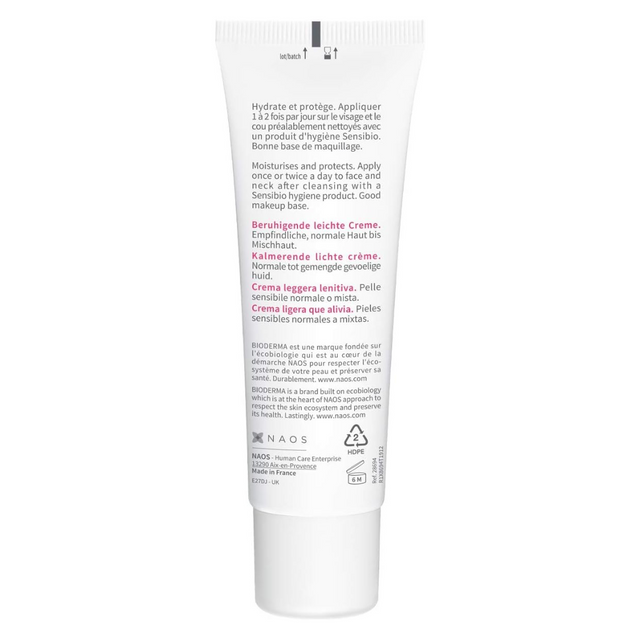 Bioderma | Sensibio Light 40 ml | Reduce Sensibilidad