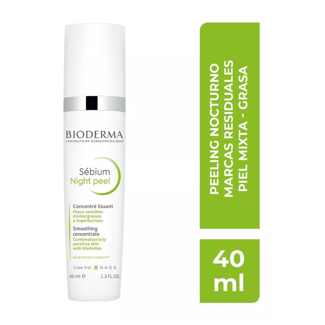 Bioderma | Sebium Night Peel 40 ml | Peeling Piel Mixta/Grasa