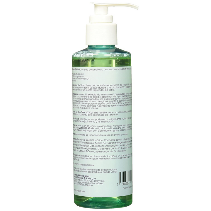 Panalab | Cuteral Gel Limpiador con Aceite Té de Árbol | 240ml