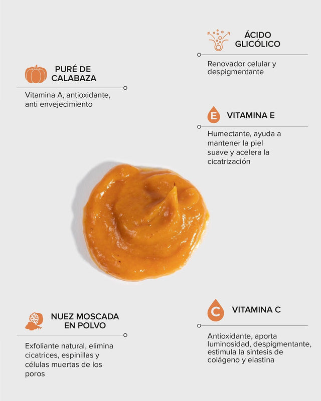 COSMEDICA BRIGHTENING PUMPKIN MASK DE CALABAZA 50 G