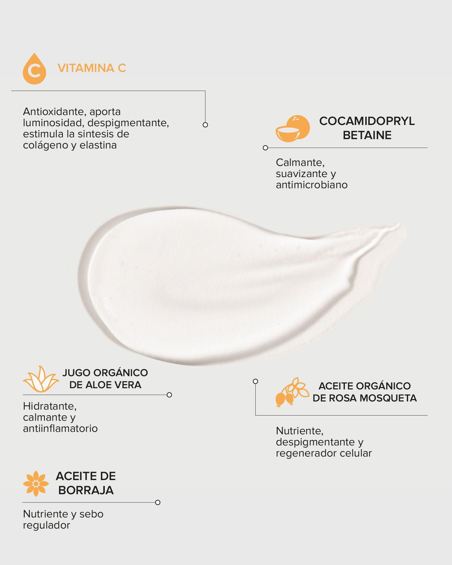 COSMEDICA | VITAMIN C FACIAL CLEANSER | 120 ML