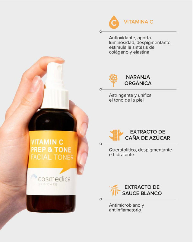 COSMEDICA VITAMIN C PREP & TONE FACIAL TONER