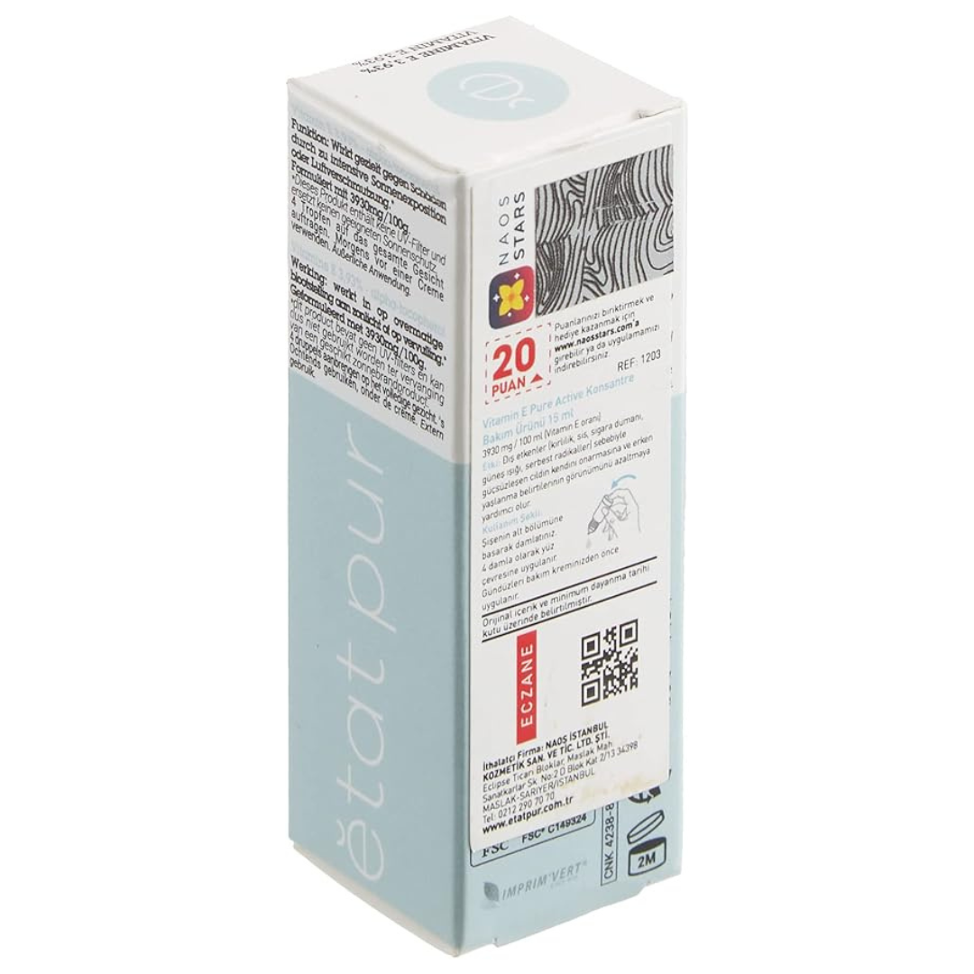 Etat Pur Vitamina E 3.9% 15ML