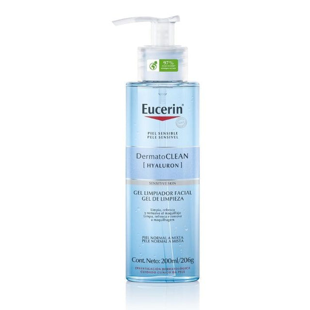 Eucerin | Gel Limpiador Facial de Piel Sensible | Limpieza Profunda Sin Resecar la Piel