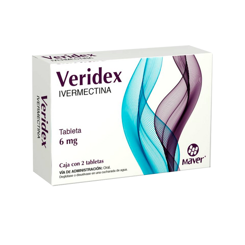 Veridex | Ivermectina 6mg | 4 Tabletas