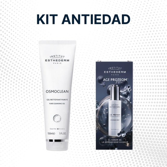 ESTHEDERM | KIT ANTIEDAD | OSMOCLEAN + AGE PROTEOM