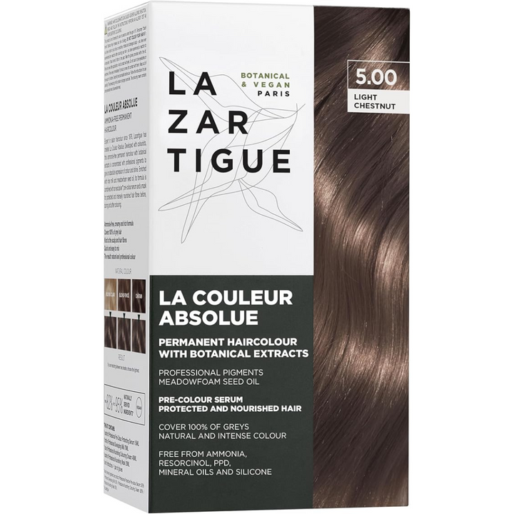 Lazartigue | Tinte Castaño Claro 5.0 | (Light Chestnut)