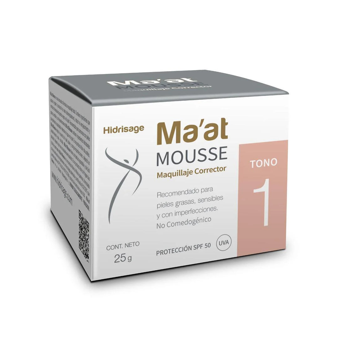 HIDRISAGE MAAT MOUSSE TONO 1 | 25 GR
