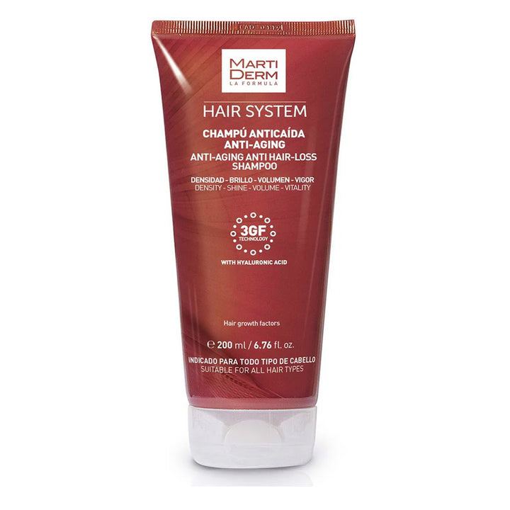 MARTIDERM HAIR SYSTEM SHAMPOO ANTICAIDA 200ML