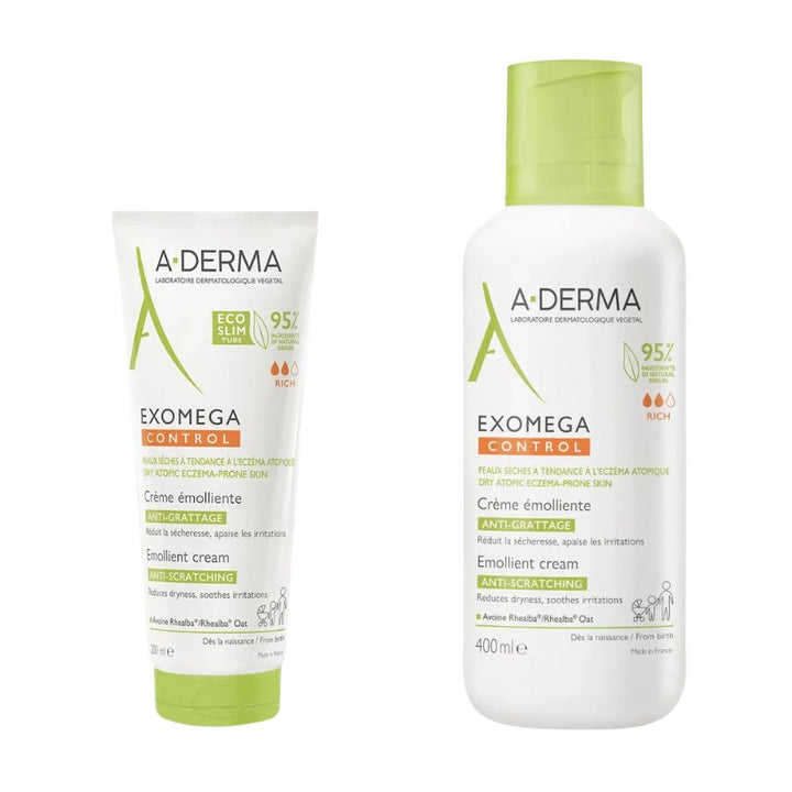 A-DERMA EXOMEGA CONTROL CREMA EMOLIENTE 200 ML / 400 ML