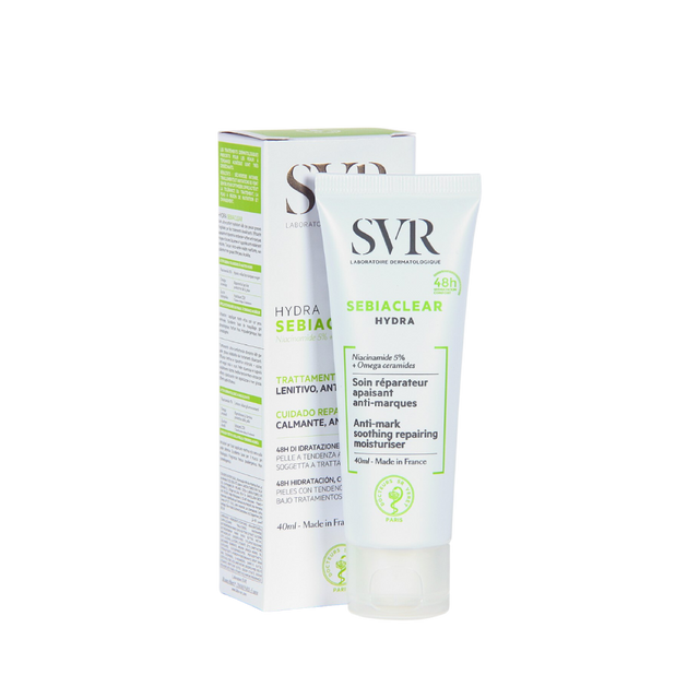 SVR | Sebiaclear Hydra 40 ml | Crema Facial