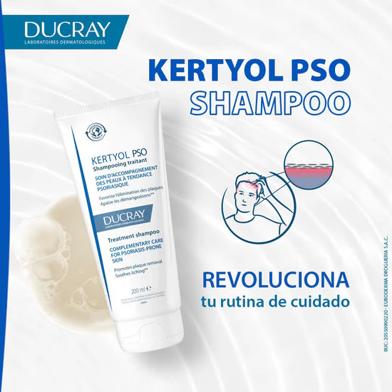 DUCRAY | KERTYOL P.S.O. SHAMPOO | 200 ML