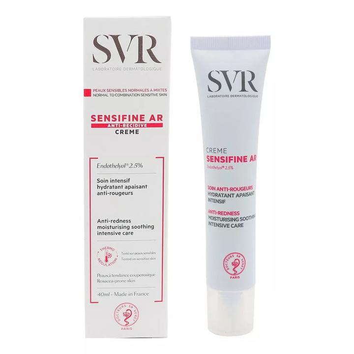 SVR | Sensifine AR Crema 40ml | Alivia Enrojecimiento y Rosácea