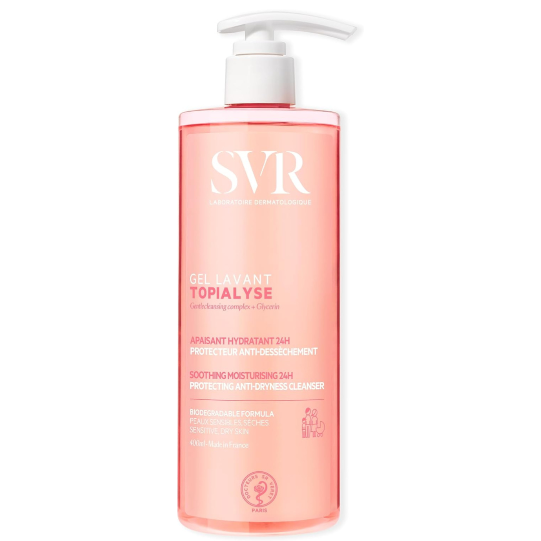 SVR | Gel limpiador Corporal y Facial 400 ml | Piel Sensible