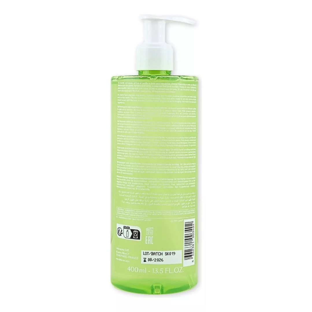 SVR | Sebiaclear Gel Moussant 400ml | Gel facial