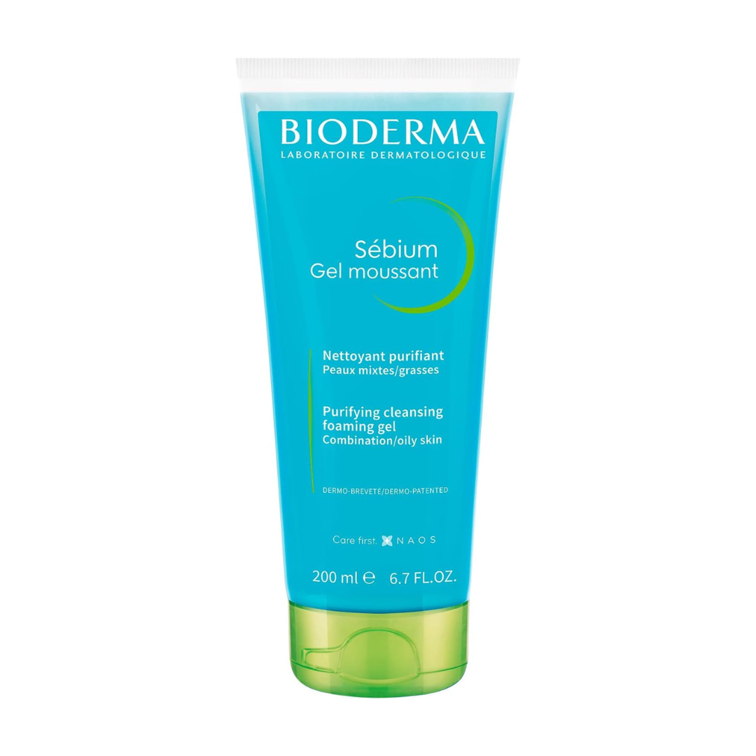 BIODERMA | Sebium Gel 200 ml | Limpiador Piel Mixta/Grasa/Acné