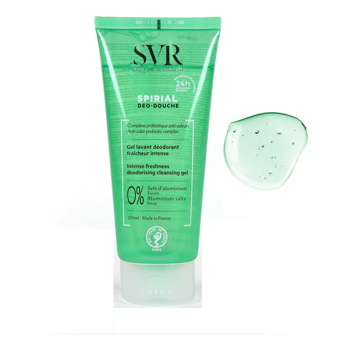 SVR | Spirial Gel de Ducha 200ML | Refrescante con Aloe Vera