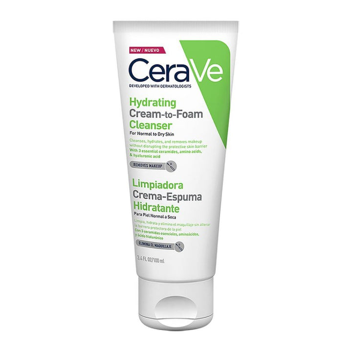 Cerave Limpiadora Crema Espuma Hidratante 100 ML