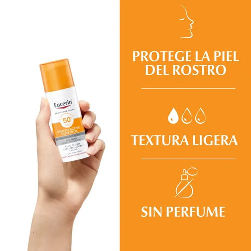 Eucerin Sun Photoaging Control FPS 50 50ml | Protector Antiedad