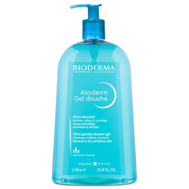 Bioderma Atoderm Gel de Ducha Espumoso 500ml | Limpia y Protege la Barrera Natural de la Piel