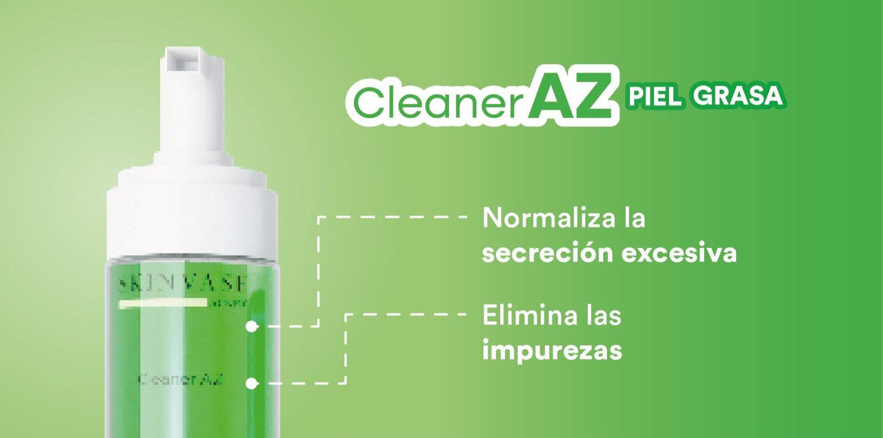 SKINVASE CLEANER AZ ESPUMA PARA PIEL GRASA