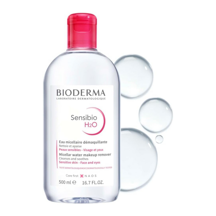 Bioderma | Sensibio H2O 500ml | Agua Micelar Piel Sensible
