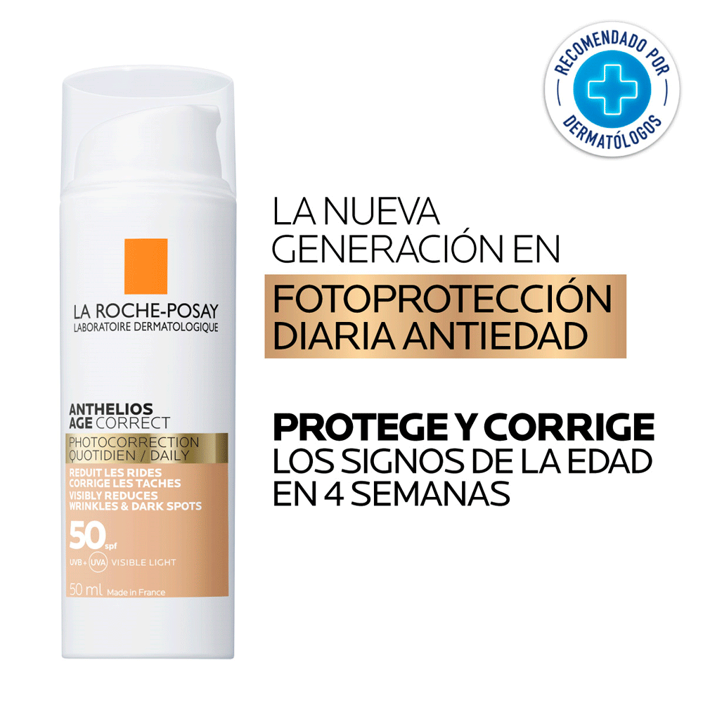 LRP ANTHELIOS AGE CORRECT CON COLOR | 50 ML