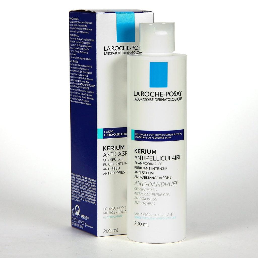 LRP KERIUM SHAMPOO-GEL ANTICASPA GRASA 200ML