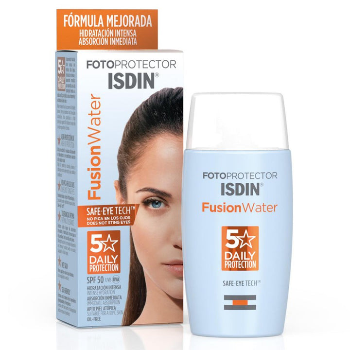 ISDIN FOTOPROTECTOR  FUSION WATER SIN COLOR SPF 50