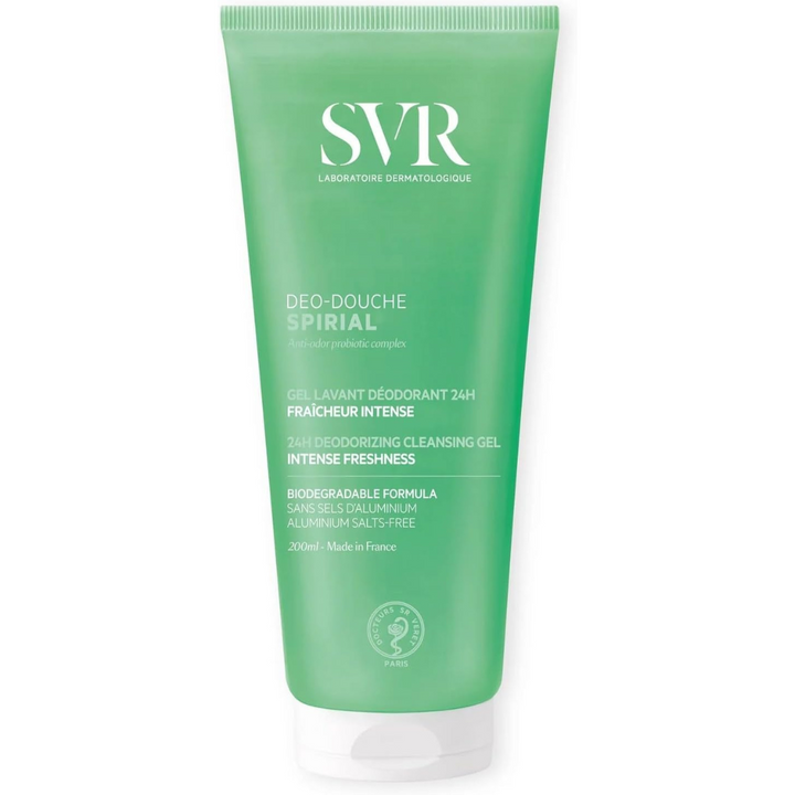 SVR | Spirial Gel de Ducha 200ML | Refrescante con Aloe Vera