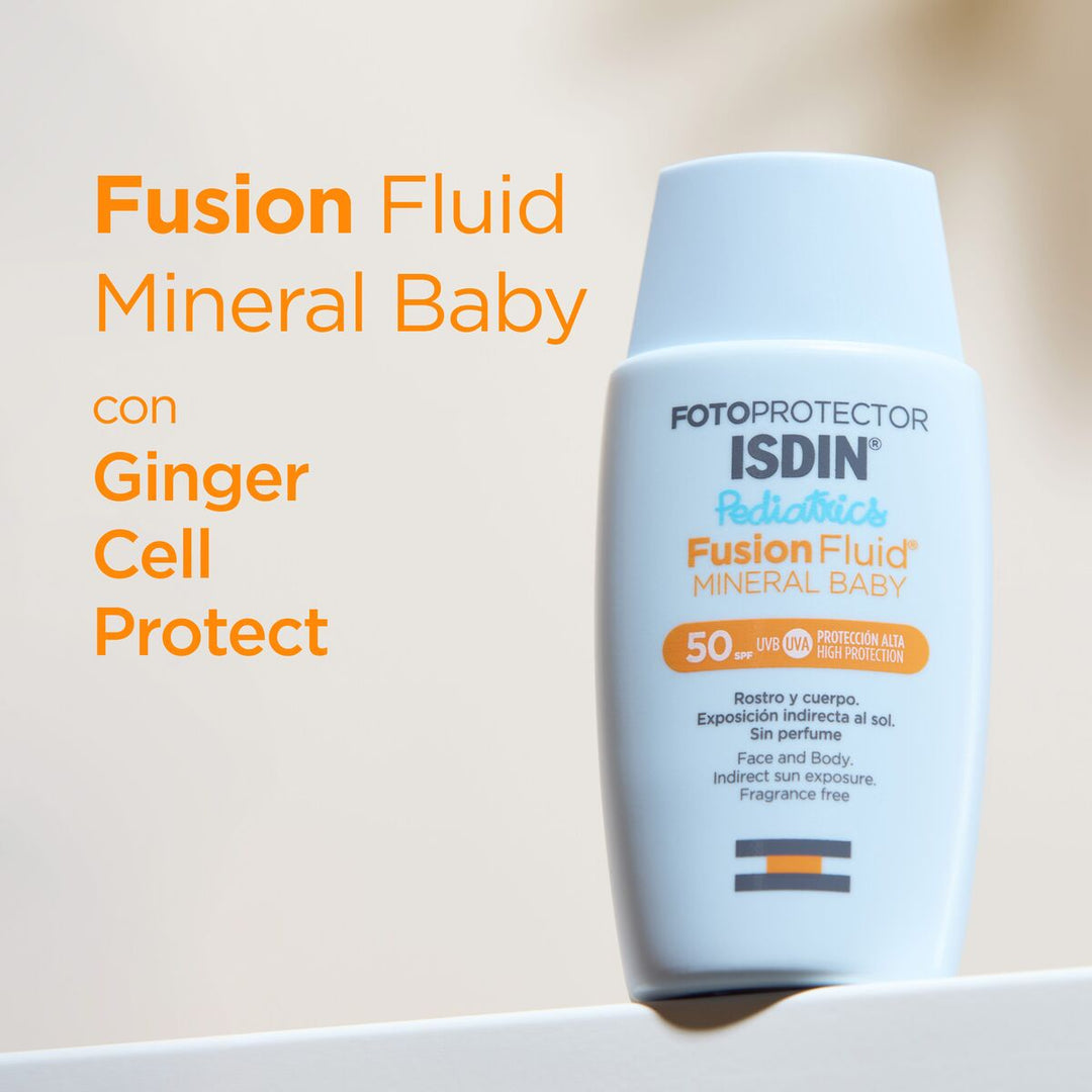 ISDIN FOTOPROTECTOR PEDIATRICS FUSION FLUID MINERAL BABY
