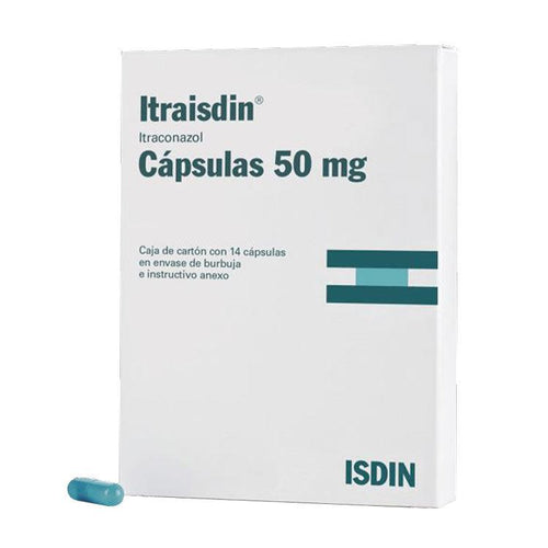 ITRASDIN (ITRACONAZOL) 50 MG CAPSULAS