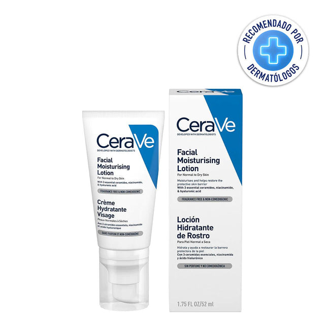 CERAVE Loción Hidratante  PARA ROSTRO 52 ML