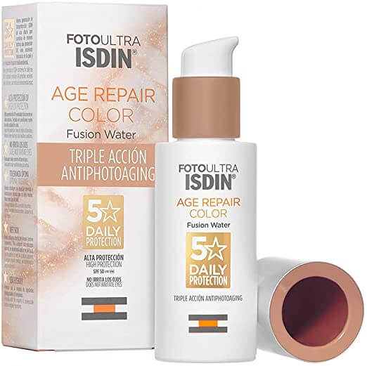 ISDIN AGE REPAIR FUSION WATER COLOR TEXTURE 50 SPF 50 ML