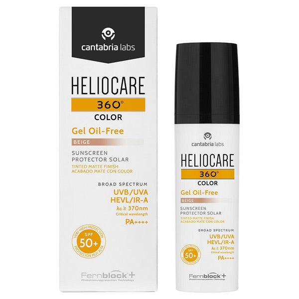 HELIOCARE 360 COLOR GEL OIL FREE BEIGE 50+ FPS 50 ML