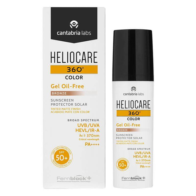 HELIOCARE 360 COLOR GEL OIL FREE BRONZE 50+ FPS 50 ML