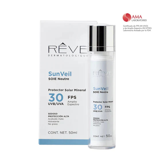 REVE SUNVEIL PROTECTOR MINERAL 50 ML 30 FPS sin color